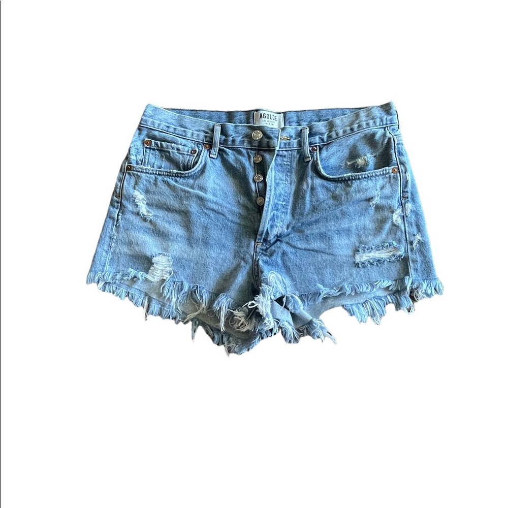 AGOLDE Parker Vintage Cut Off Short in
Swapmeet